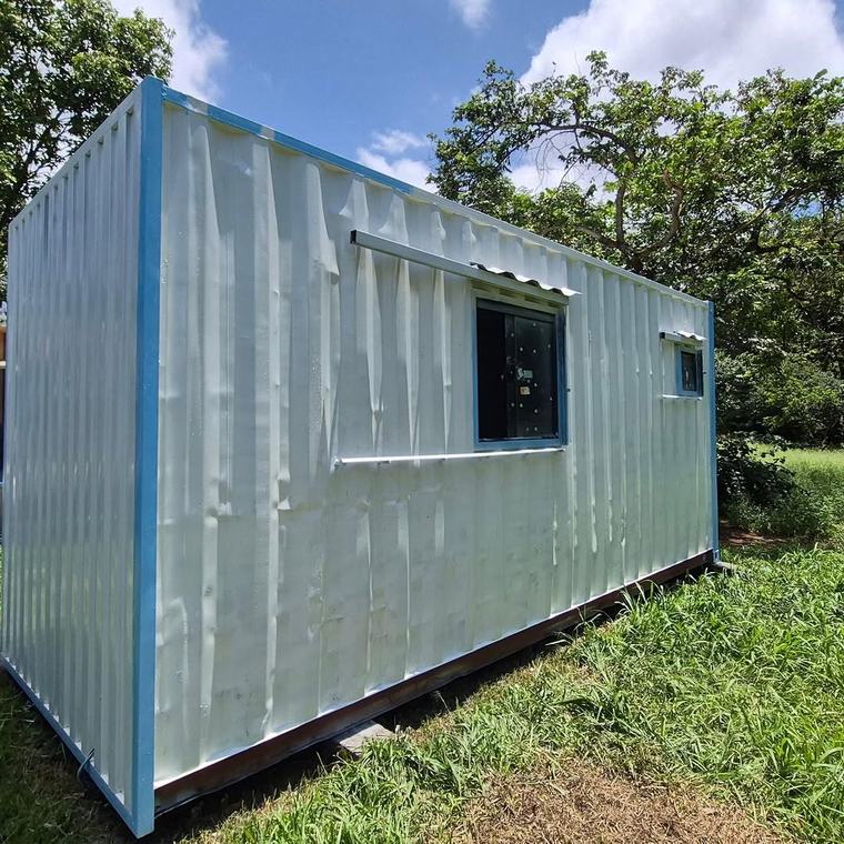Container escritório com estrutura pronta